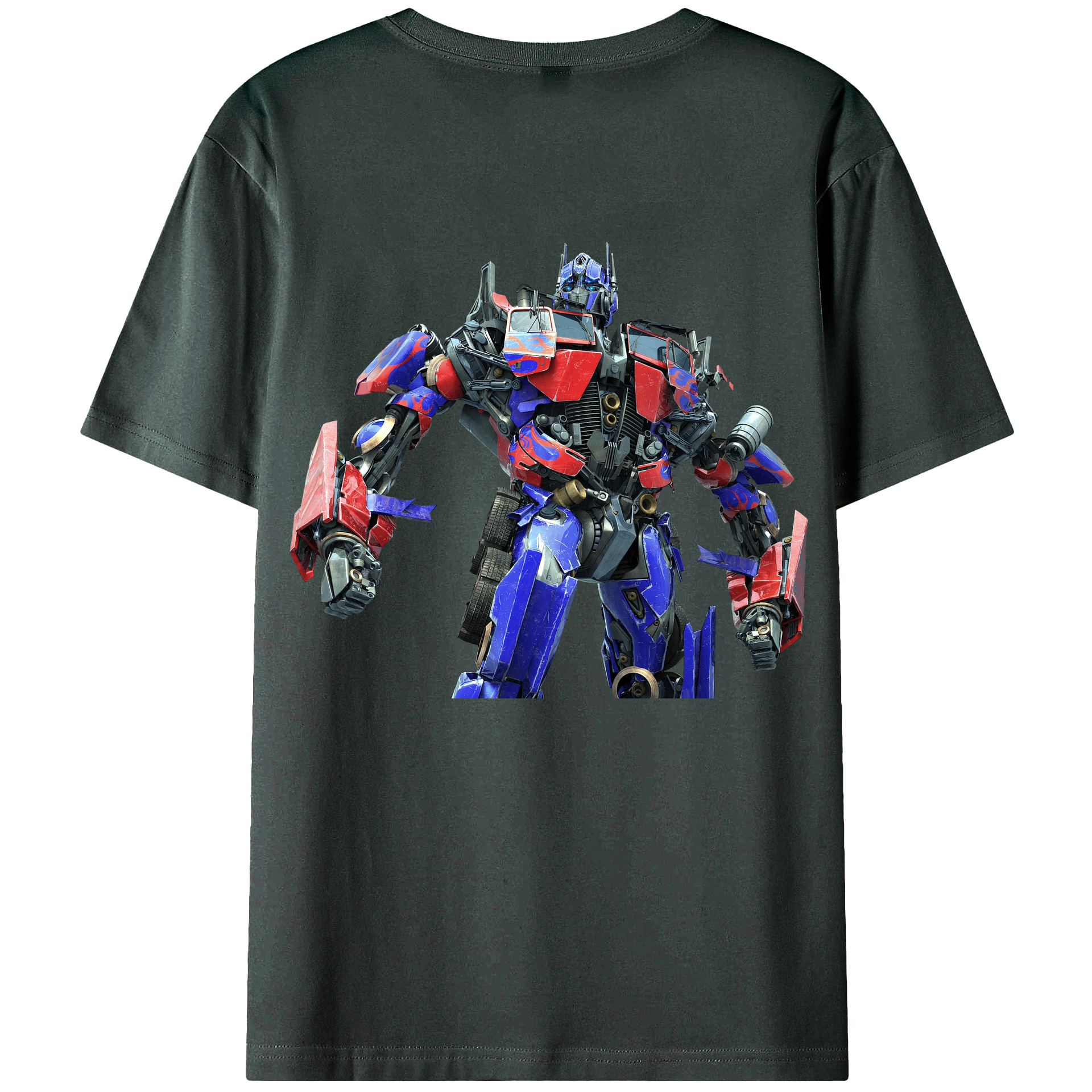 （画像用）  綿100％ メンズ半袖Tシャツ（バックプリント） 通気性